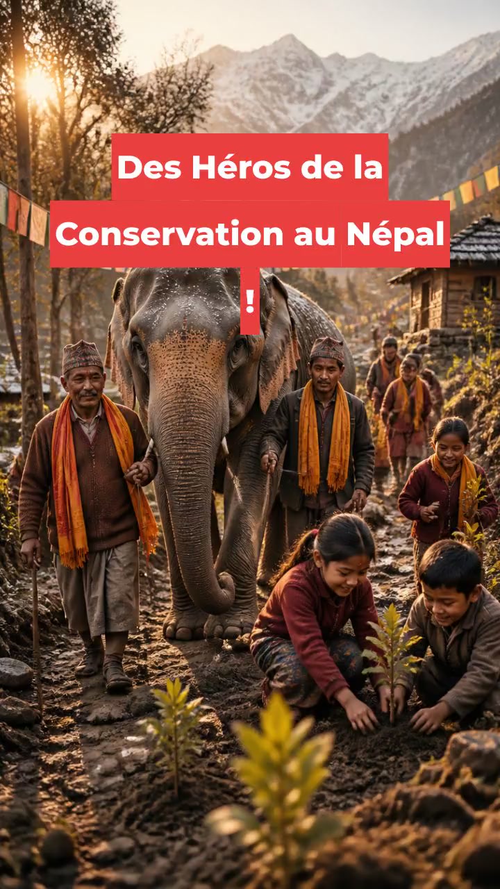 Des Héros de la Conservation au Népal !