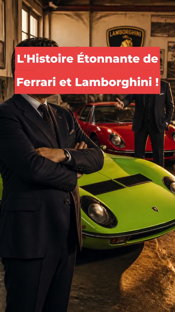 L'Histoire Étonnante de Ferrari et Lamborghini !