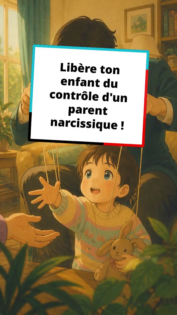 Libère ton enfant du contrôle d'un parent narcissique !