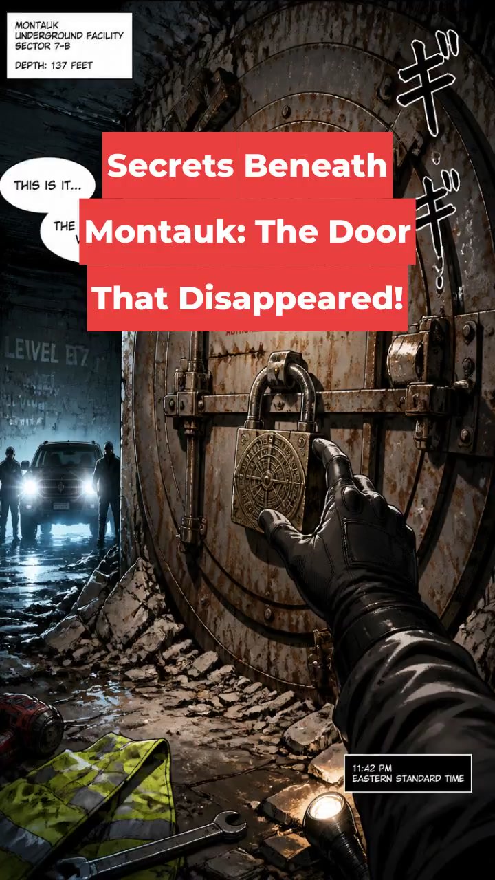 Secrets Beneath Montauk: The Door That Disappeared!
