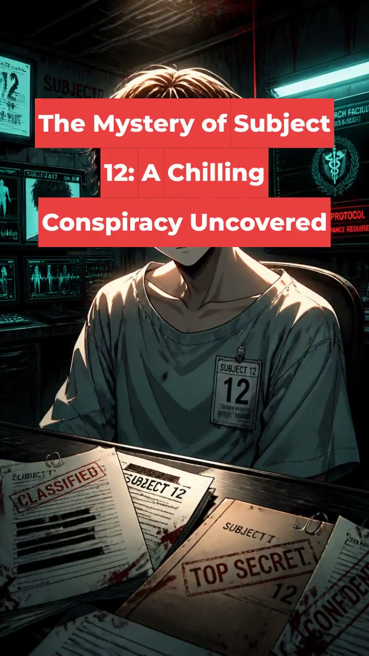The Mystery of Subject 12: A Chilling Conspiracy Uncovered
