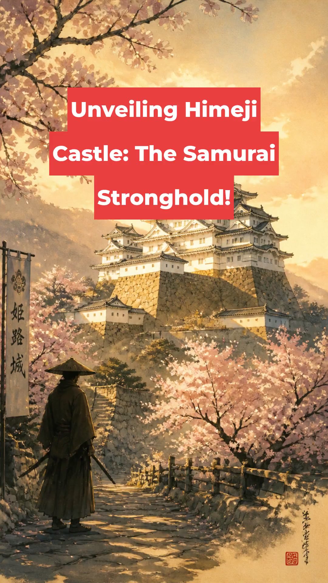 Unveiling Himeji Castle: The Samurai Stronghold!