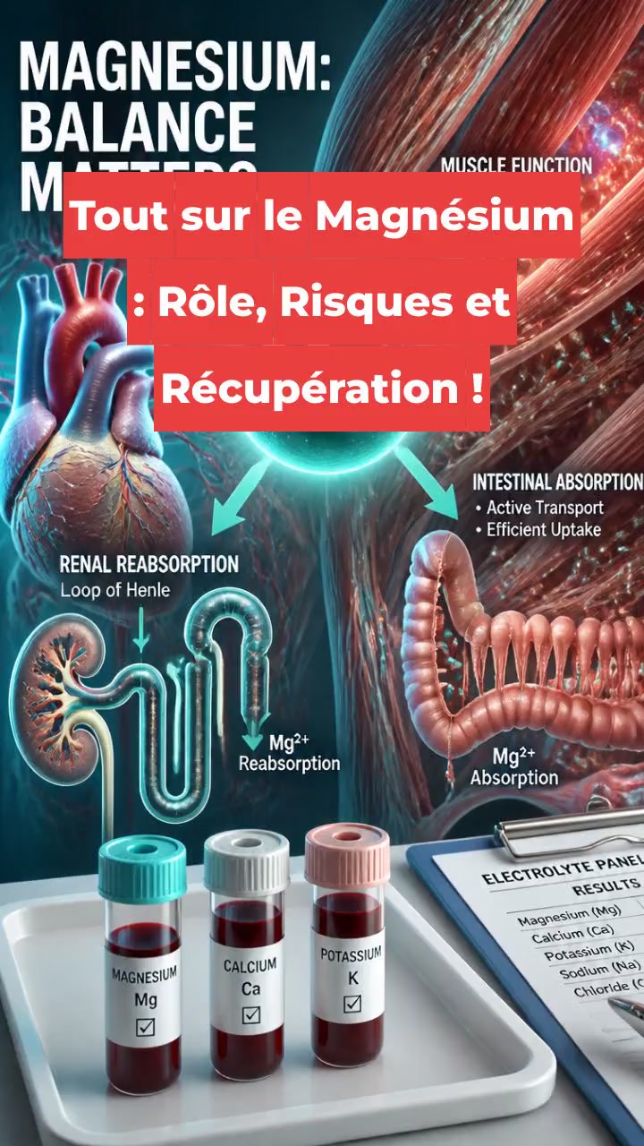 Tout sur le Magnésium : Rôle, Risques et Récupération !