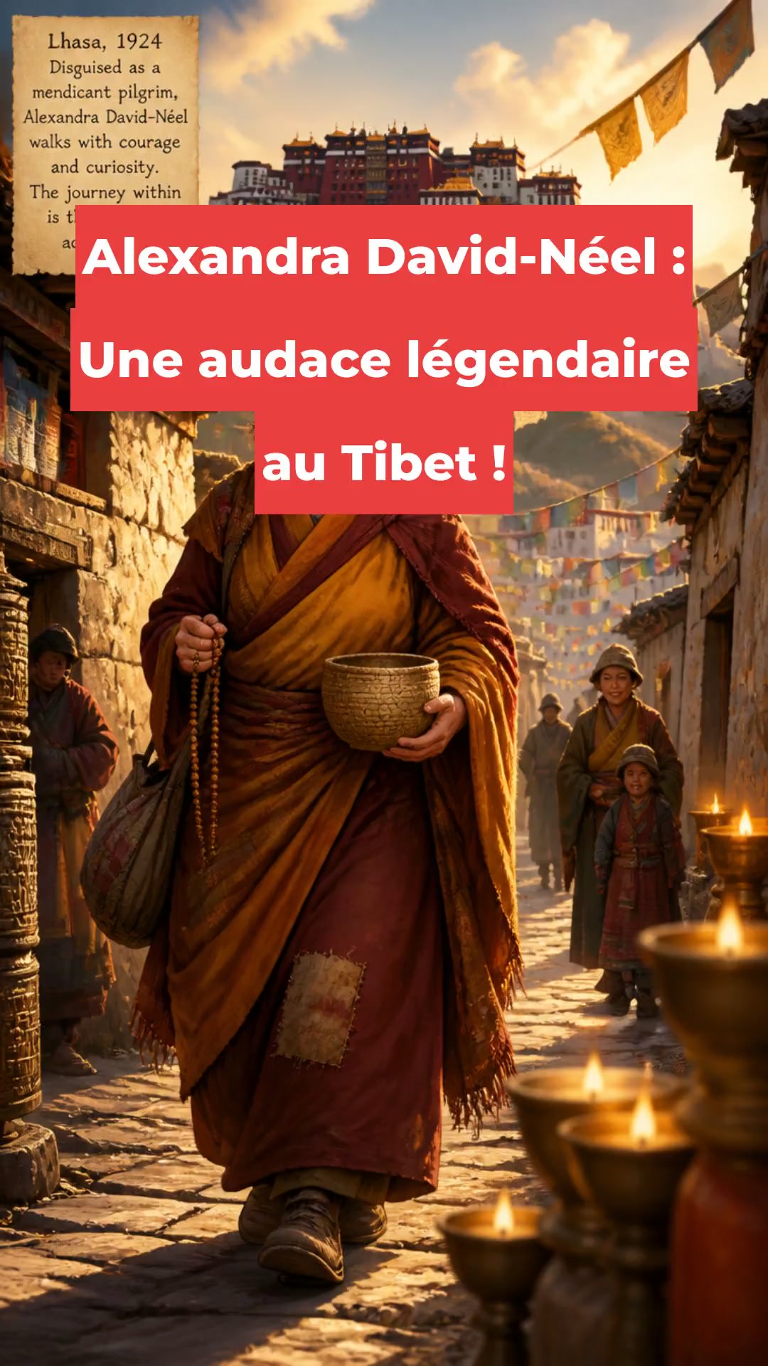 Alexandra David-Néel : Une audace légendaire au Tibet !