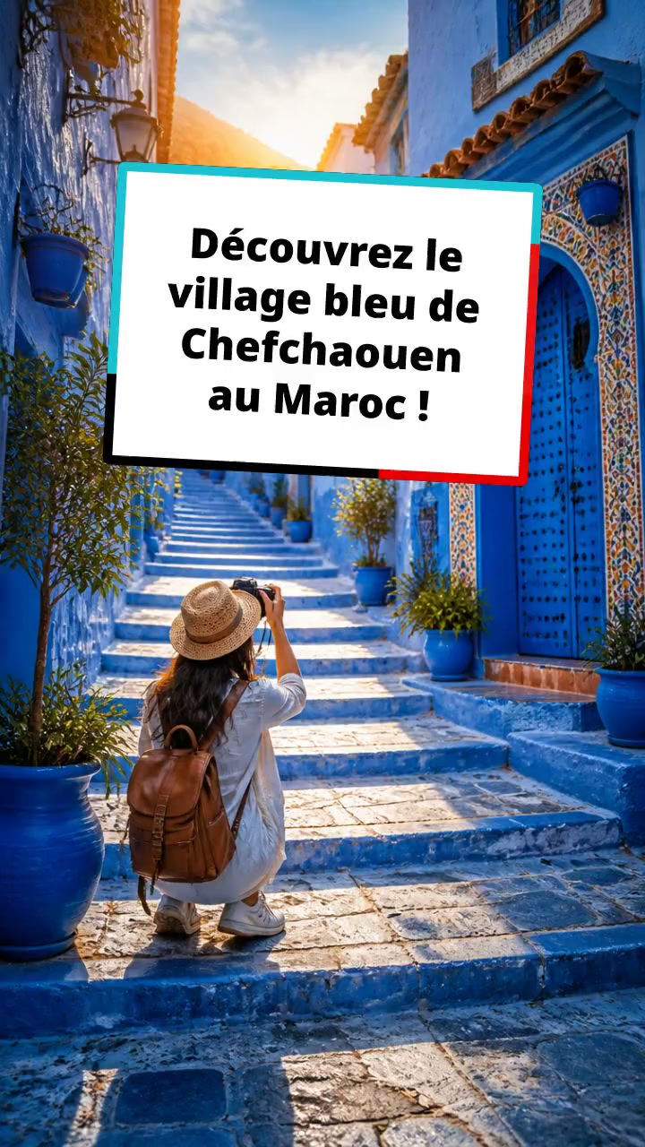 Découvrez le village bleu de Chefchaouen au Maroc !