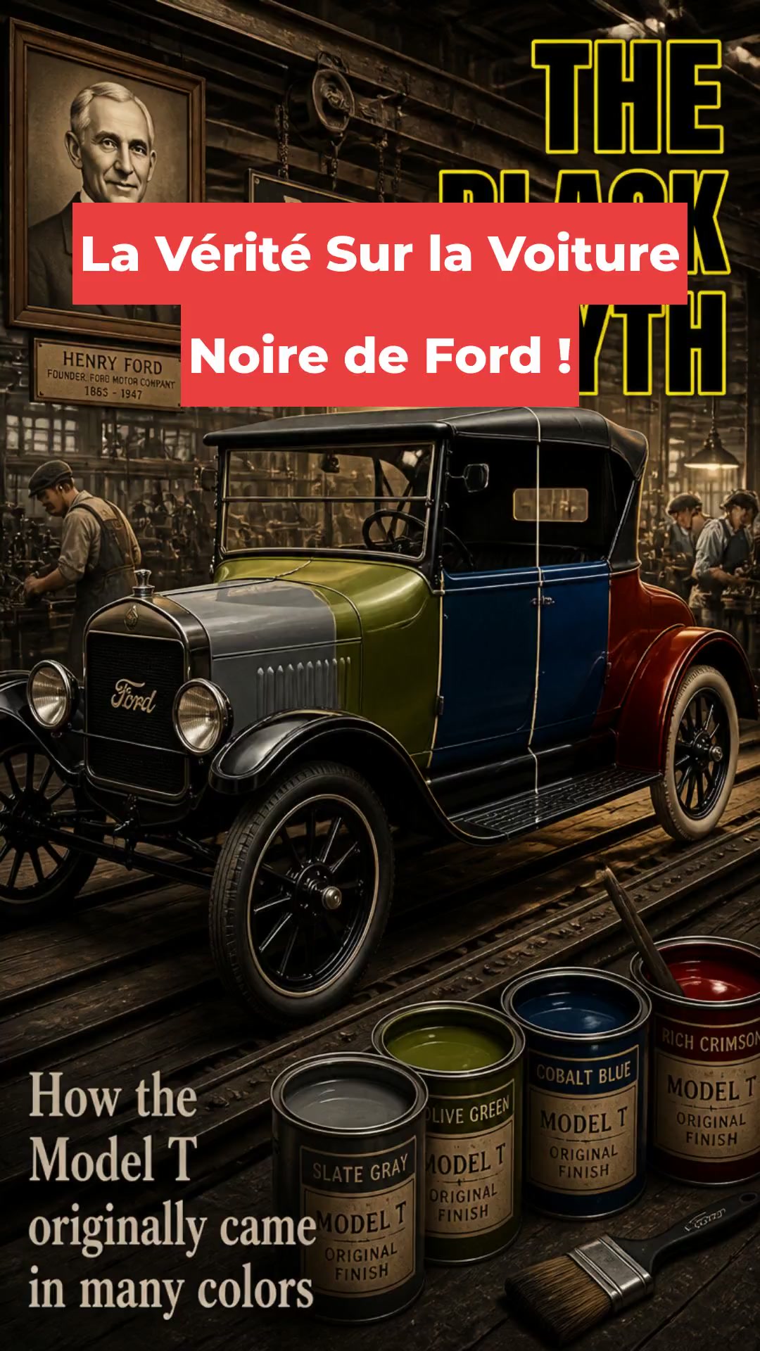 La Vérité Sur la Voiture Noire de Ford !
