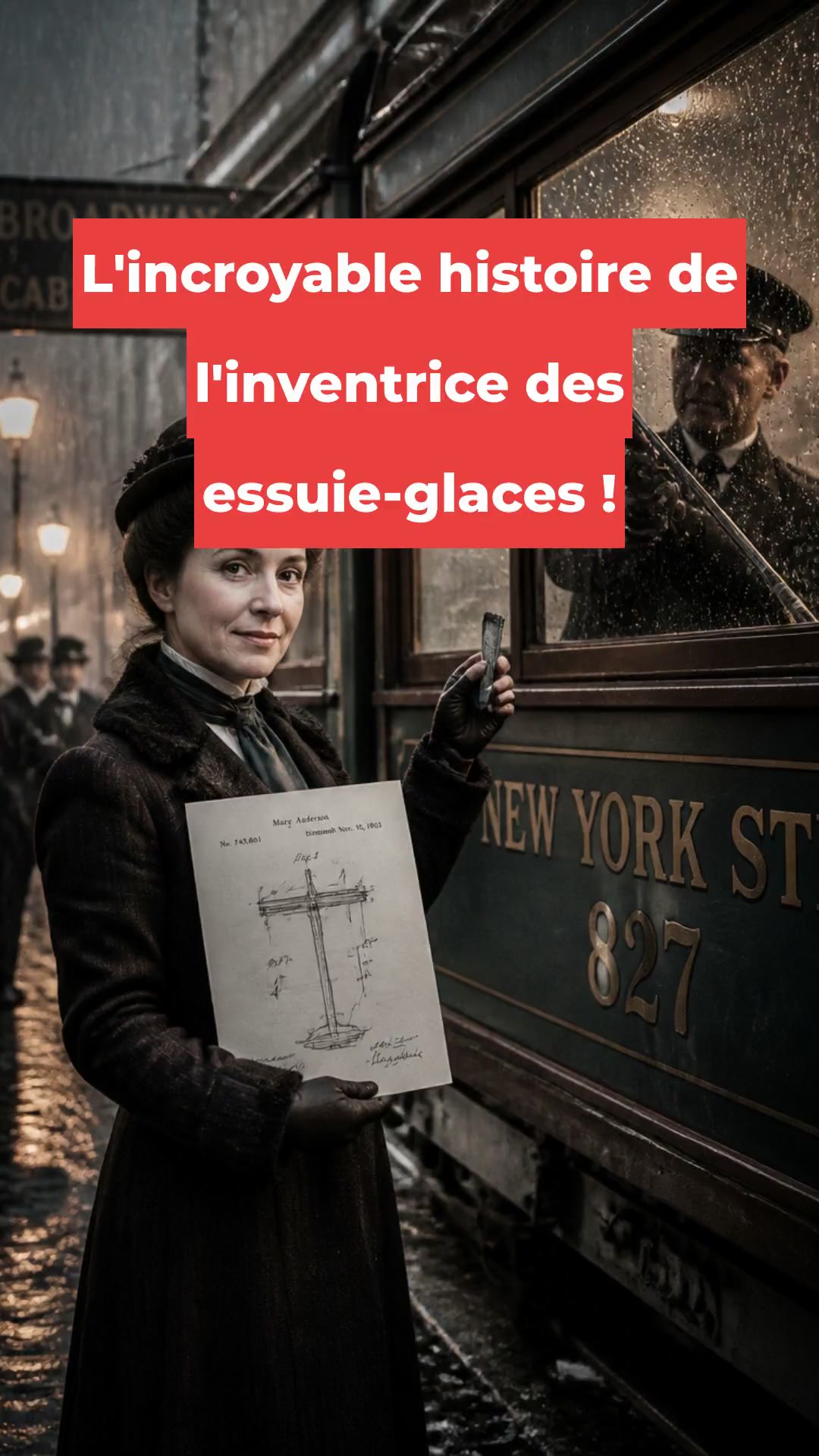 L'incroyable histoire de l'inventrice des essuie-glaces !