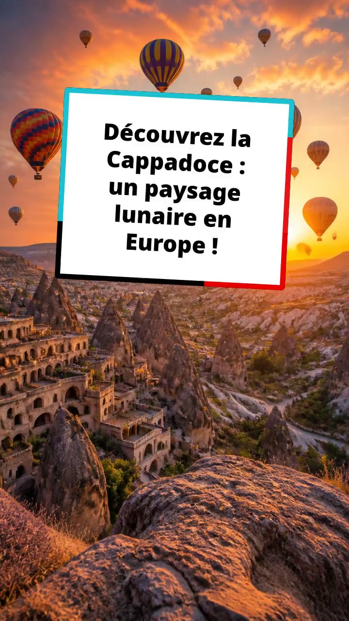 Découvrez la Cappadoce : un paysage lunaire en Europe !