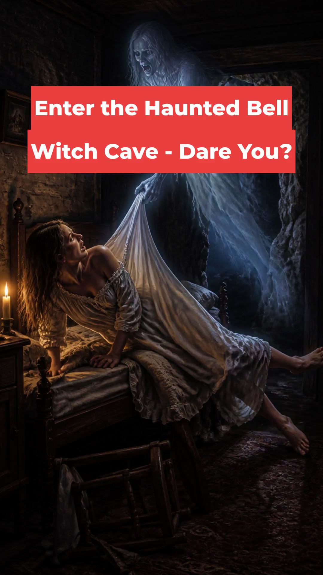 Enter the Haunted Bell Witch Cave - Dare You?