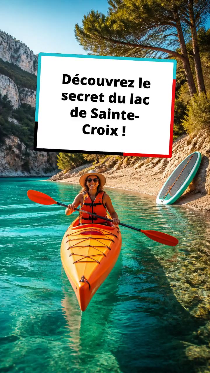 Découvrez le secret du lac de Sainte-Croix !