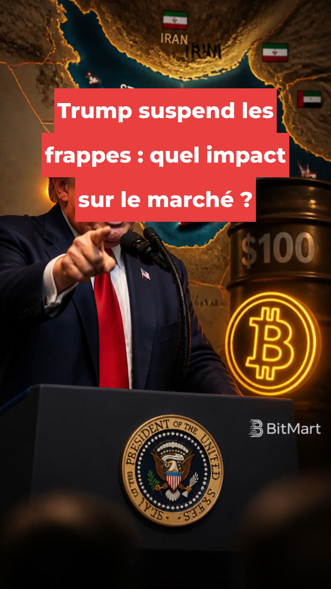 Trump suspend les frappes : quel impact sur le marché ?