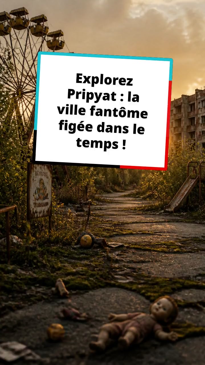 Explorez Pripyat : la ville fantôme figée dans le temps !