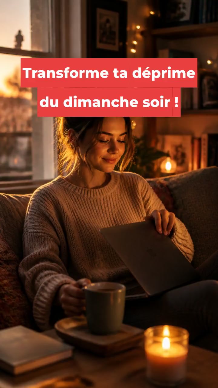 Transforme ta déprime du dimanche soir !