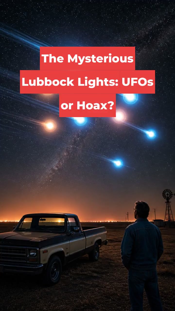 The Mysterious Lubbock Lights: UFOs or Hoax?