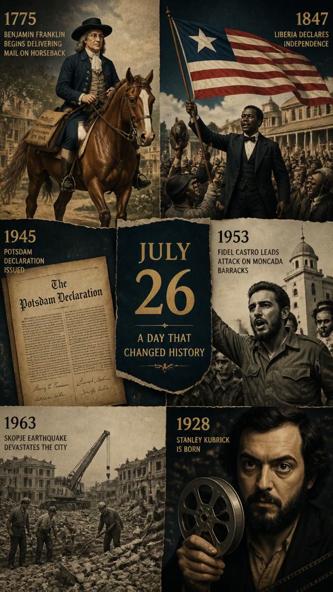 Today in History: Revolutions, Breakthroughs & Legends!
