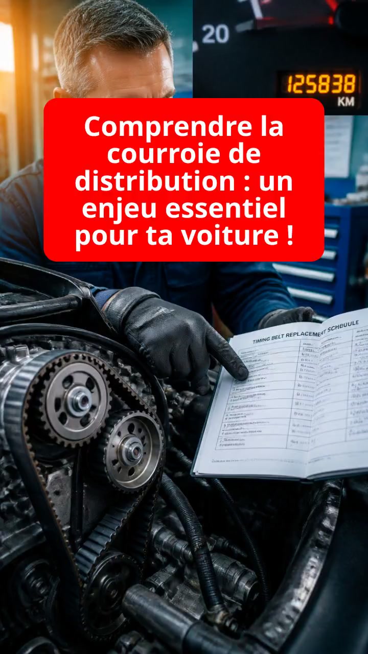 Comprendre la courroie de distribution : un enjeu essentiel pour ta voiture !