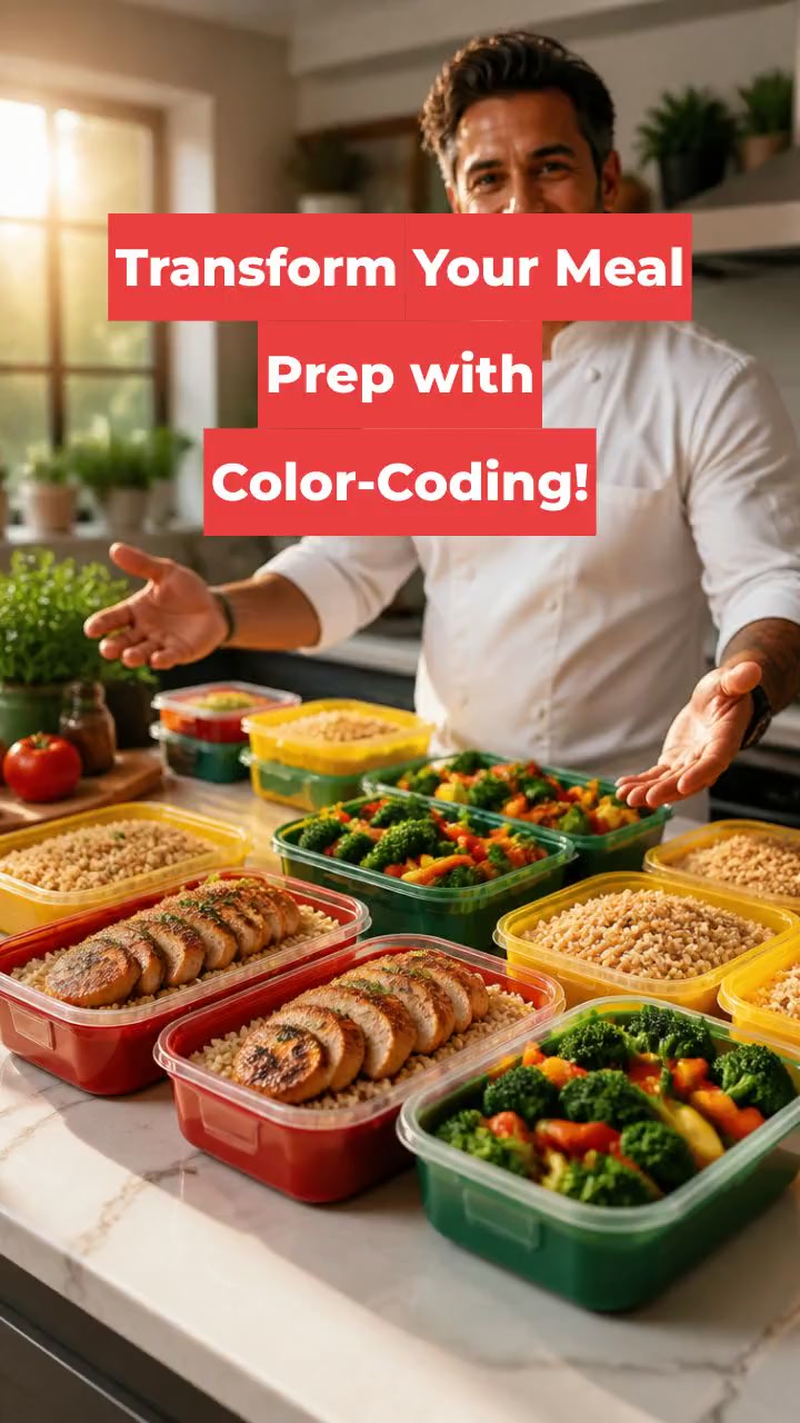 Transform Your Meal Prep with Color-Coding!