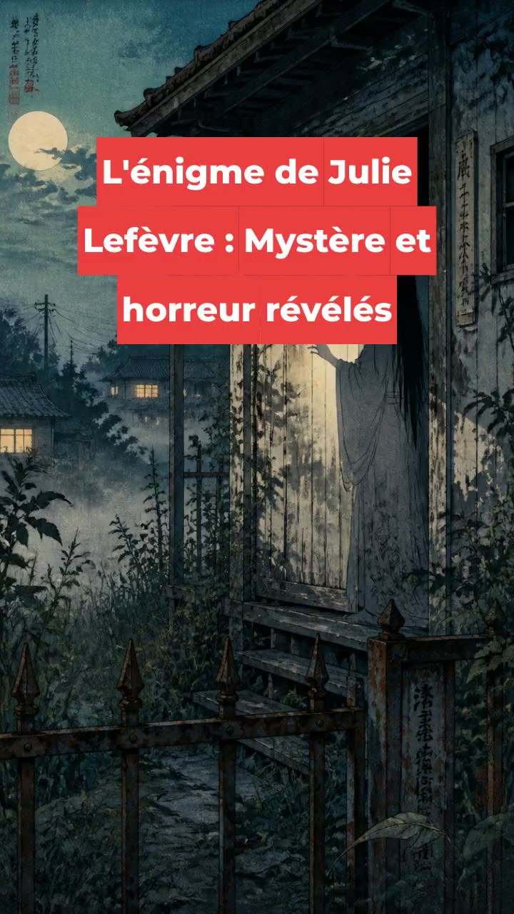 L'énigme de Julie Lefèvre : Mystère et horreur révélés