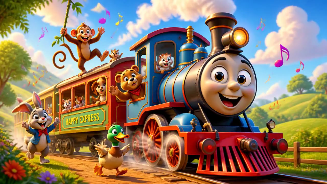 Le petit train des animaux en fête !