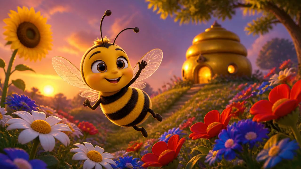 Les aventures de notre petite abeille !