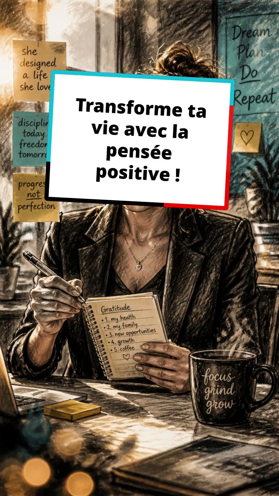 Transforme ta vie avec la pensée positive !