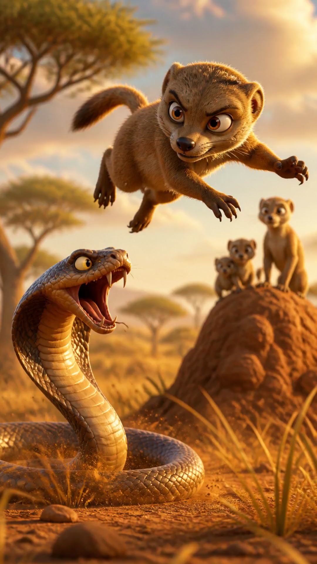 La Mangouste : Petit mais Puissant dans la Savane!