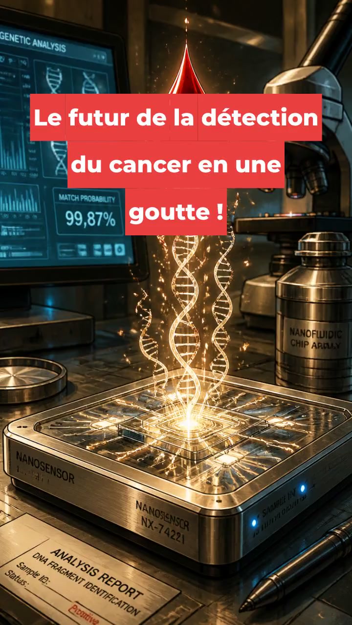 Le futur de la détection du cancer en une goutte !