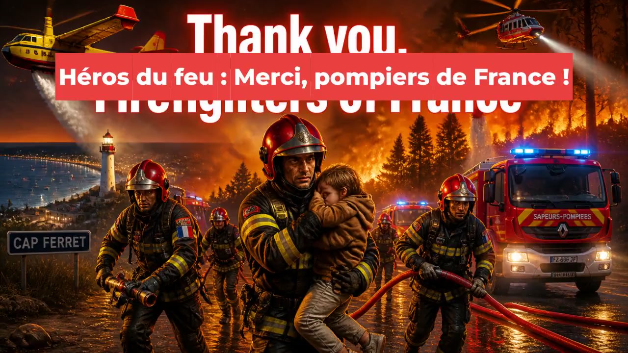Héros du feu : Merci, pompiers de France !