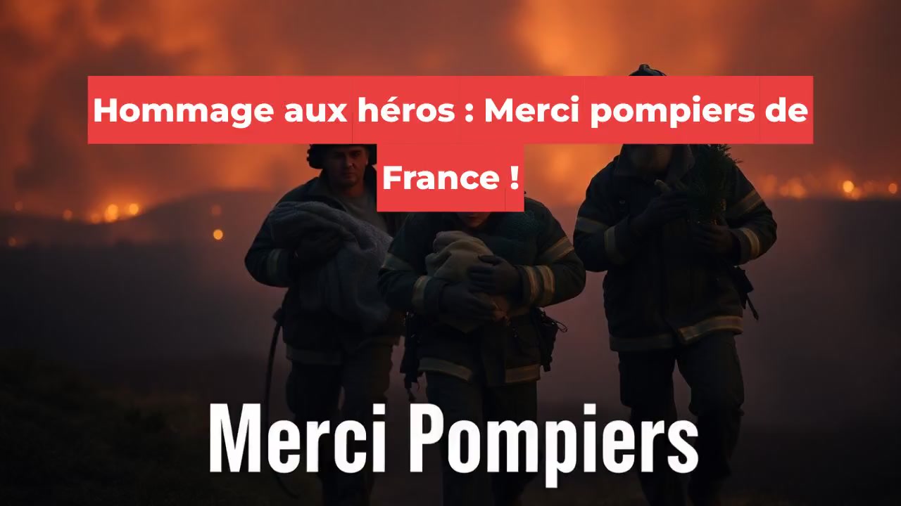 Hommage aux héros : Merci pompiers de France !