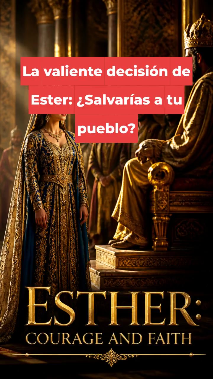 La valiente decisión de Ester: ¿Salvarías a tu pueblo?