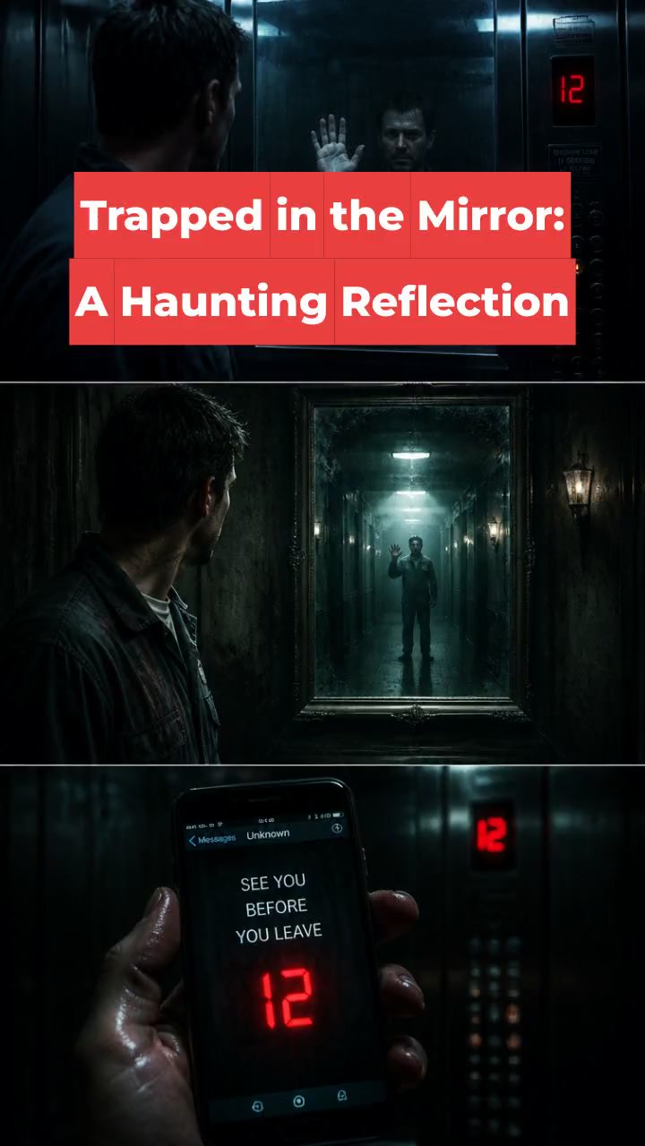 Trapped in the Mirror: A Haunting Reflection