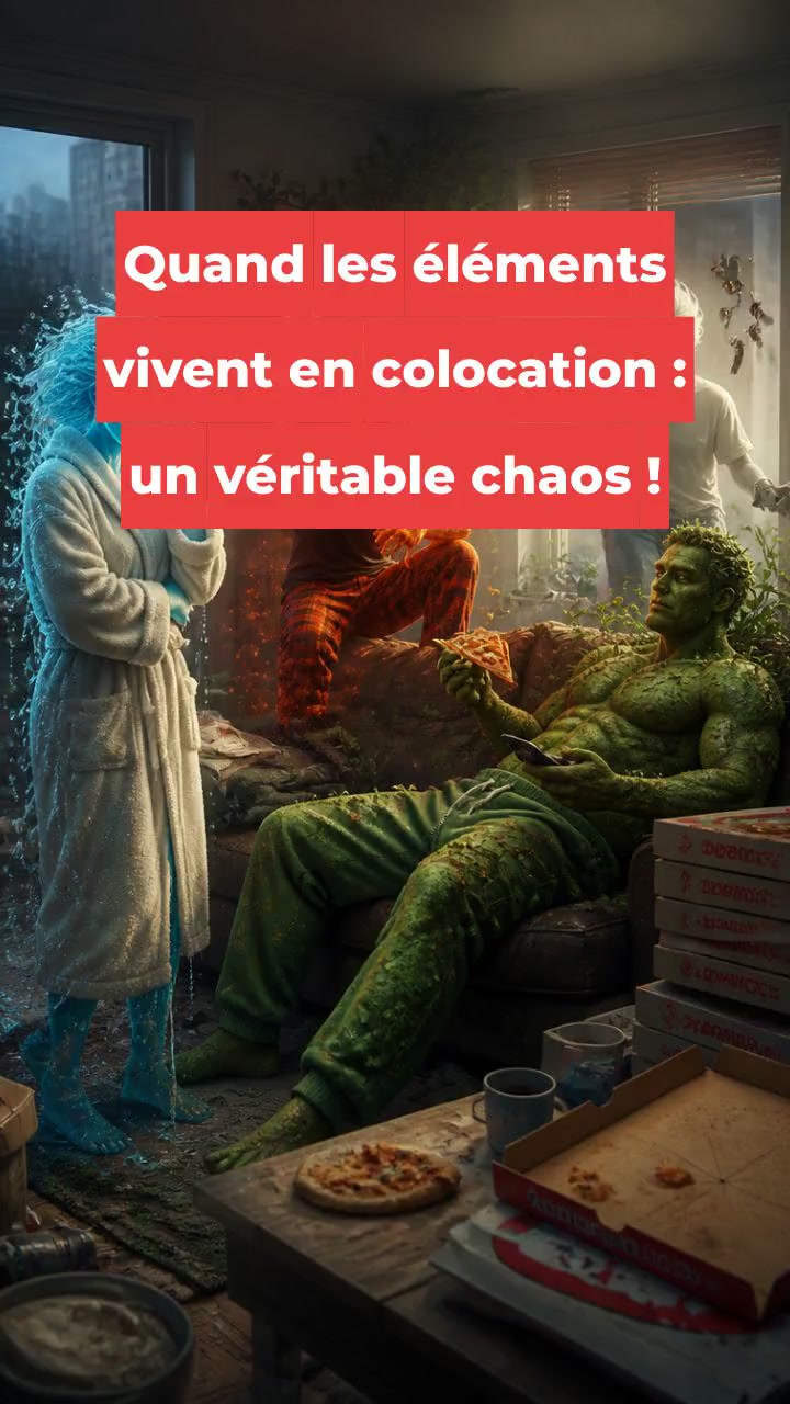 Quand les éléments vivent en colocation : un véritable chaos !