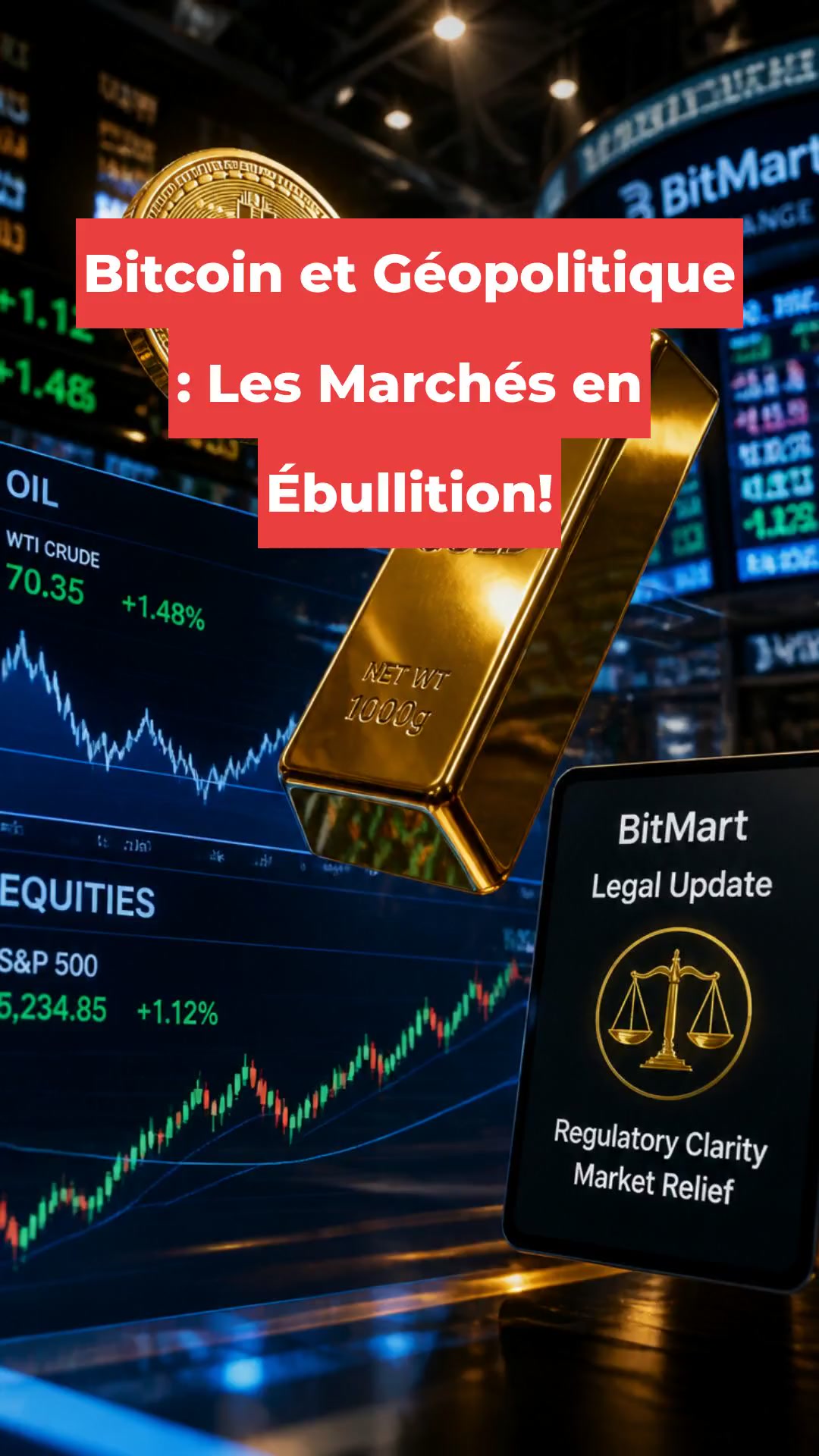 Bitcoin et Géopolitique : Les Marchés en Ébullition!