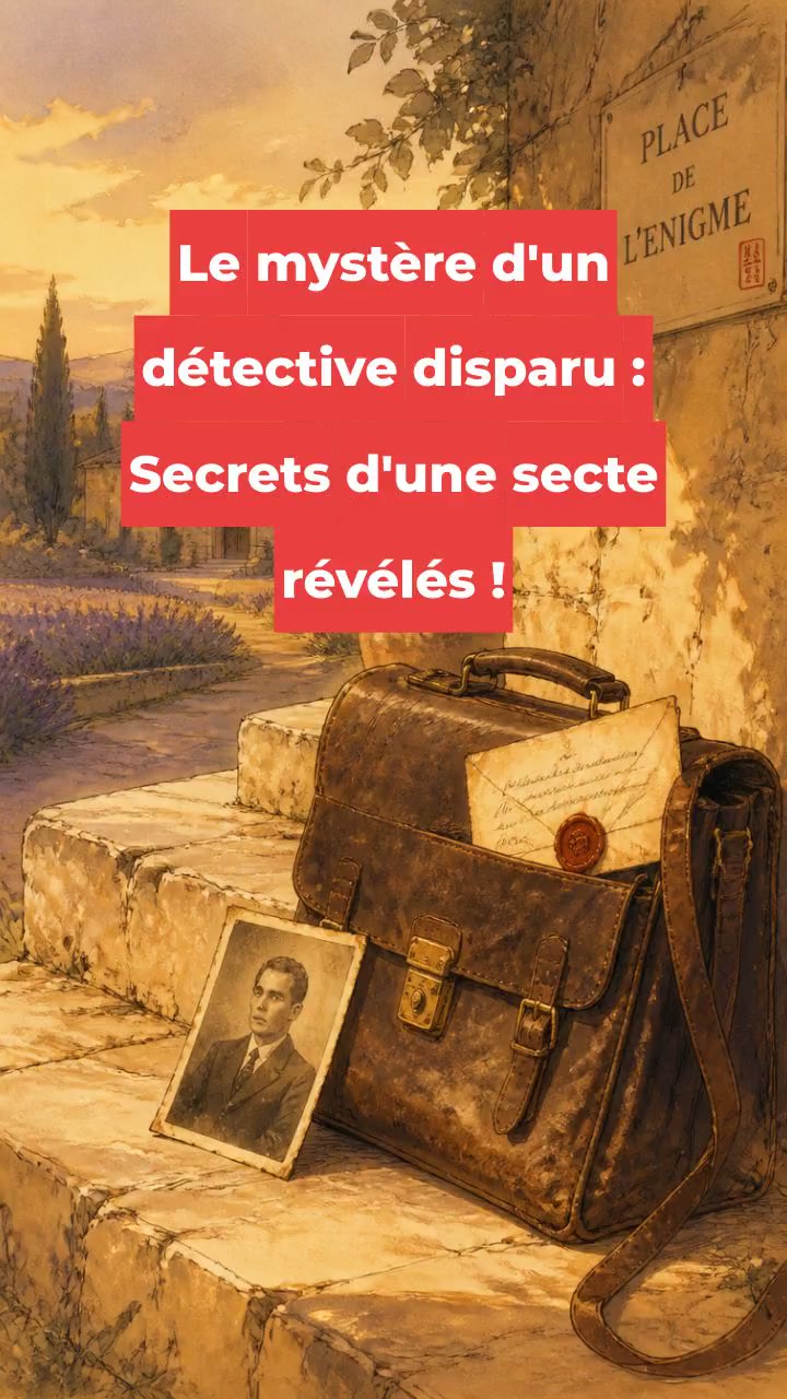 Le mystère d'un détective disparu : Secrets d'une secte révélés !