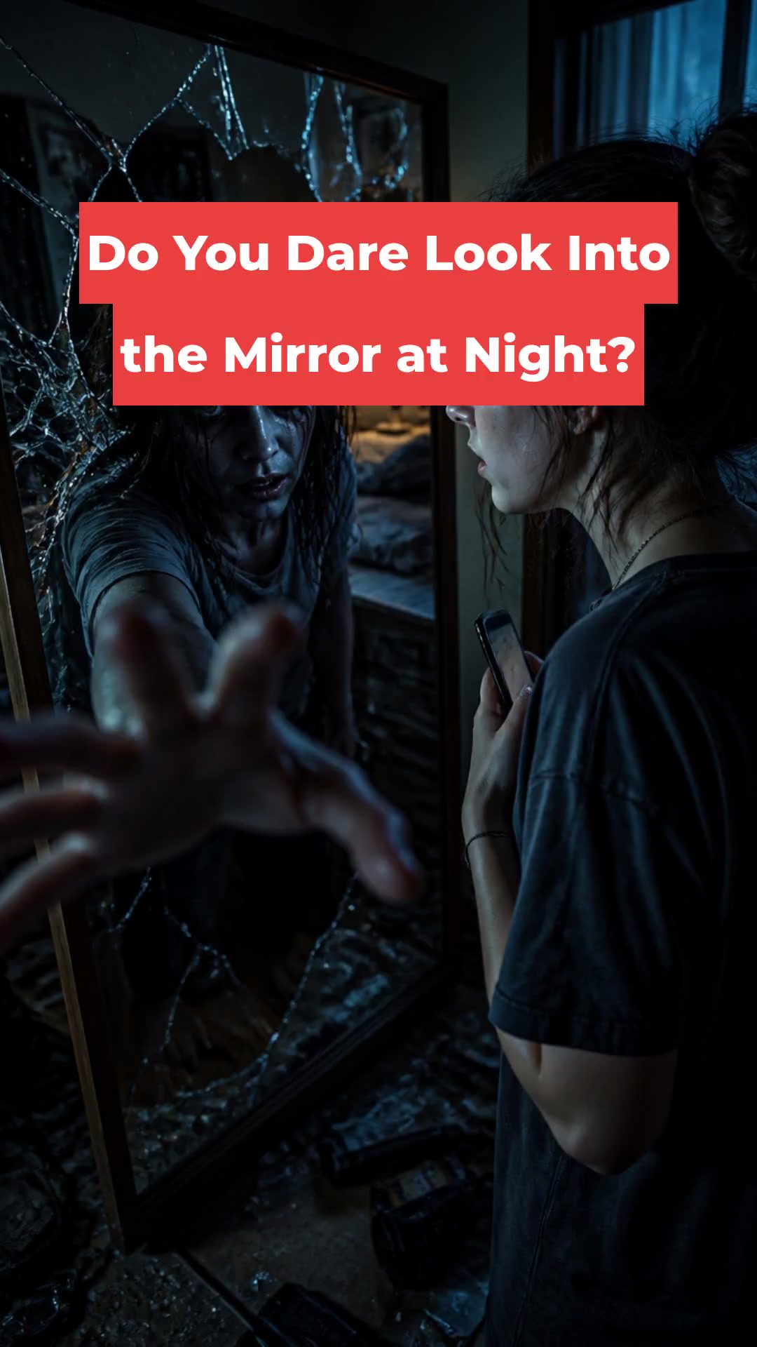 Do You Dare Look Into the Mirror at Night?