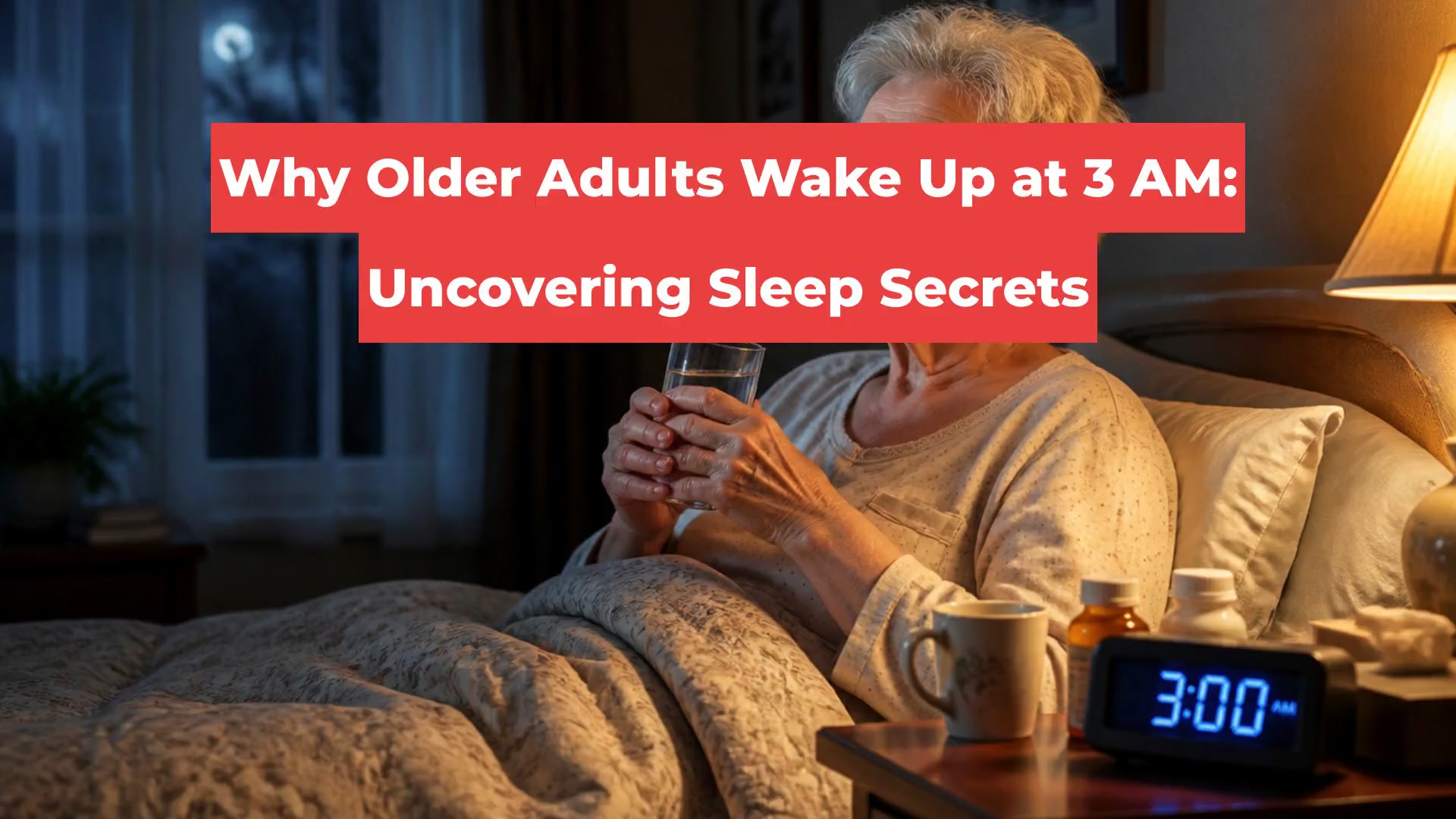 Why Older Adults Wake Up at 3 AM: Uncovering Sleep Secrets