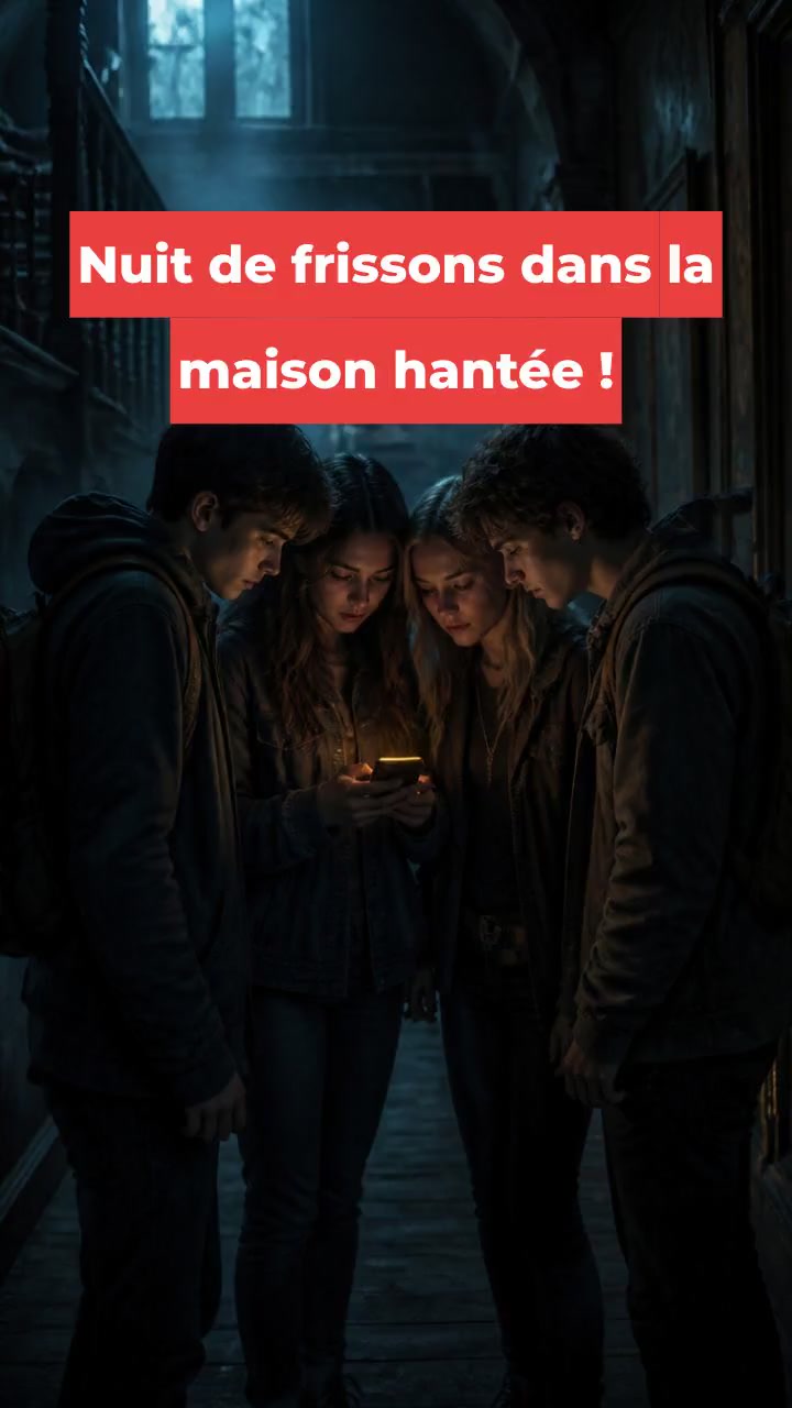 Nuit de frissons dans la maison hantée !