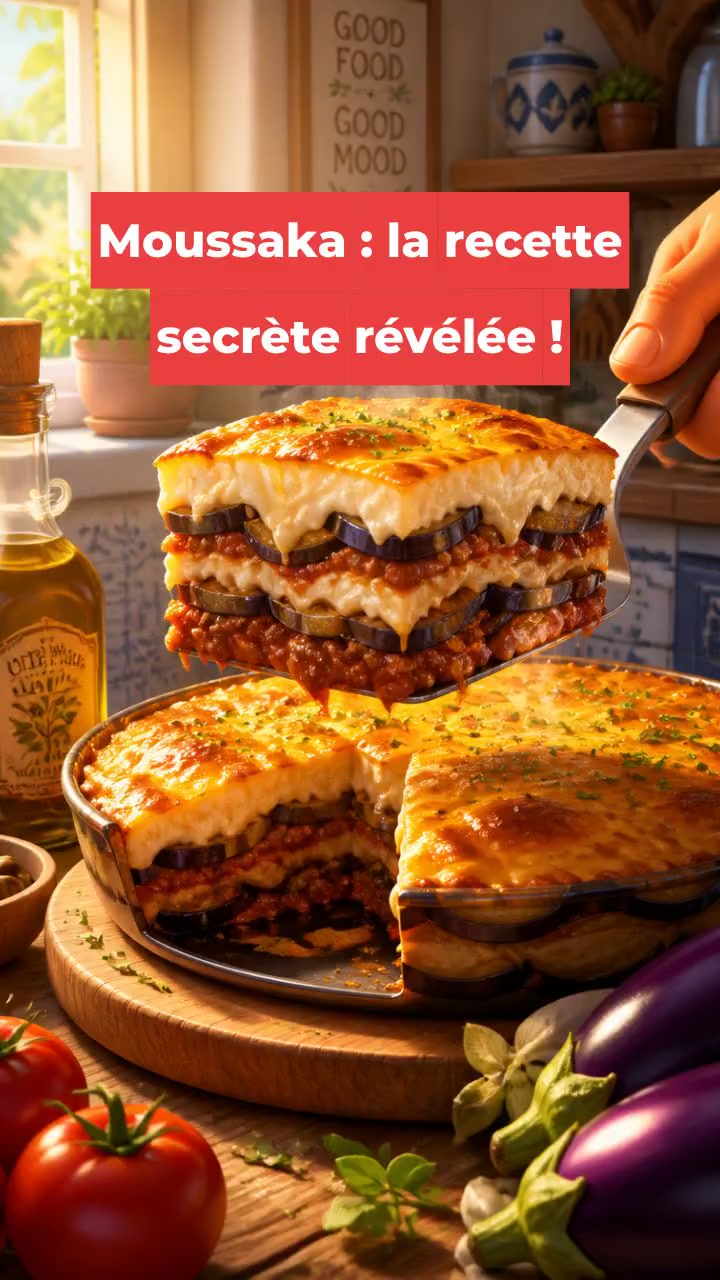 Moussaka : la recette secrète révélée !