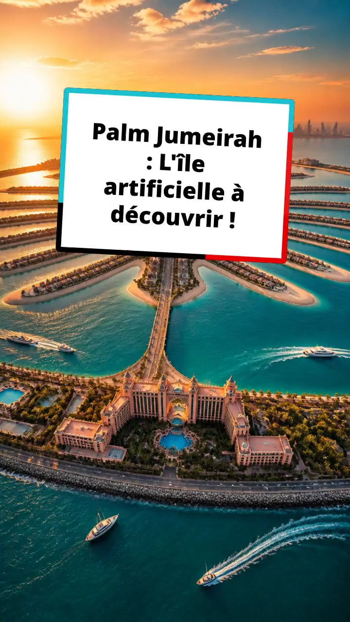 Palm Jumeirah : L'île artificielle à découvrir !