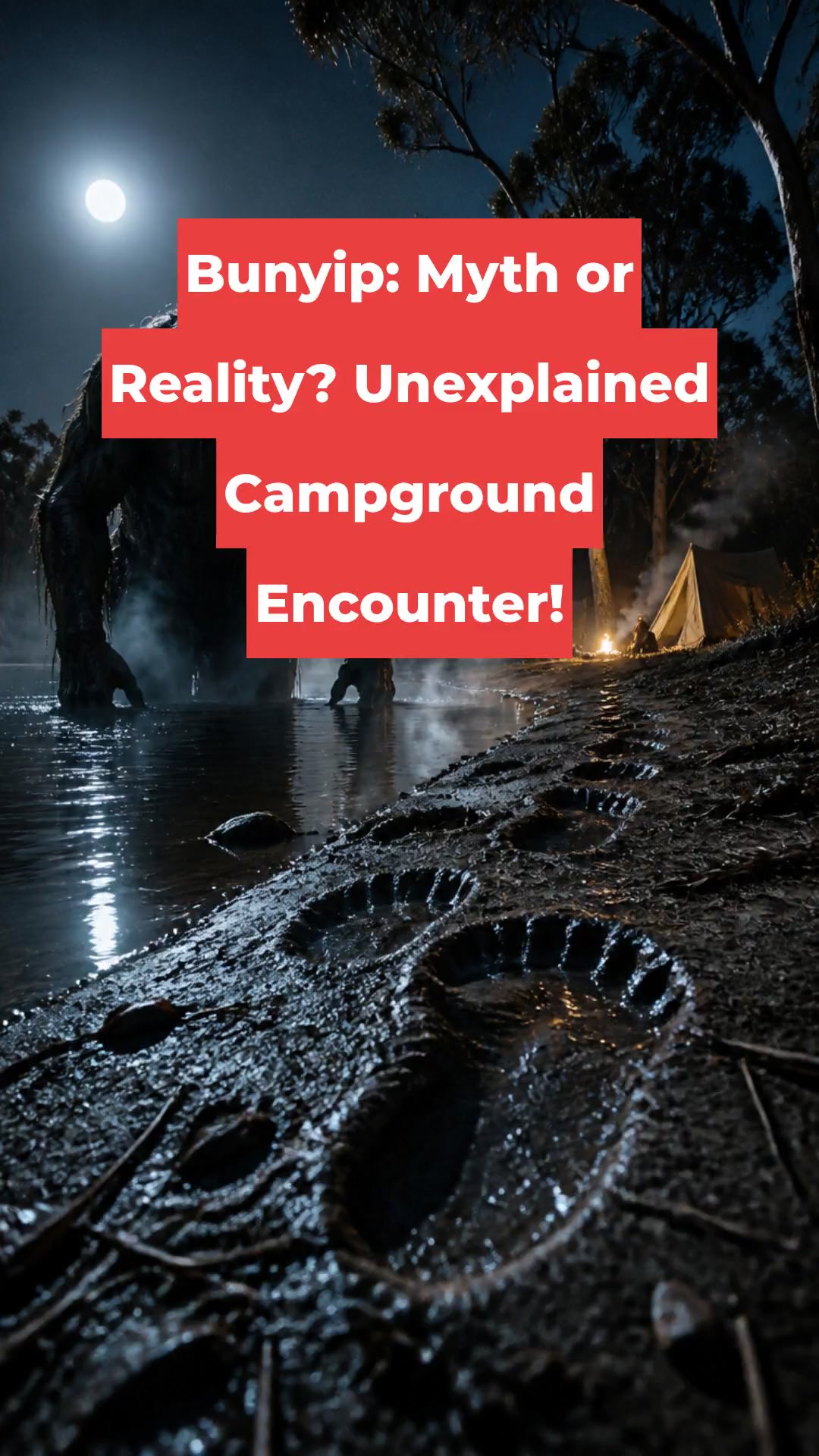 Bunyip: Myth or Reality? Unexplained Campground Encounter!