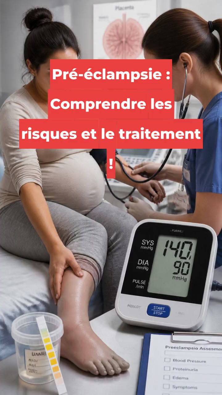 Pré-éclampsie : Comprendre les risques et le traitement !