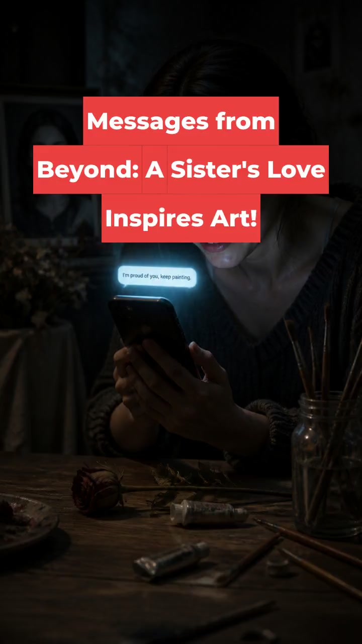 Messages from Beyond: A Sister's Love Inspires Art!