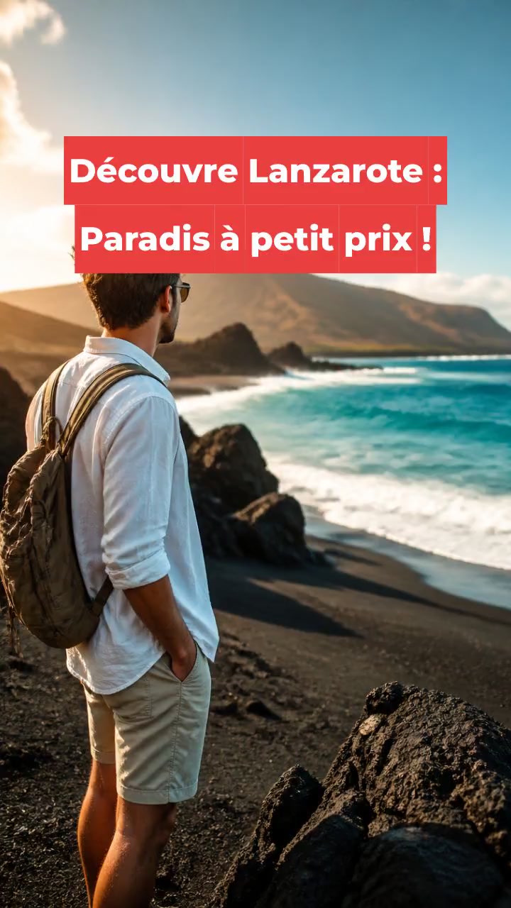 Découvre Lanzarote : Paradis à petit prix !