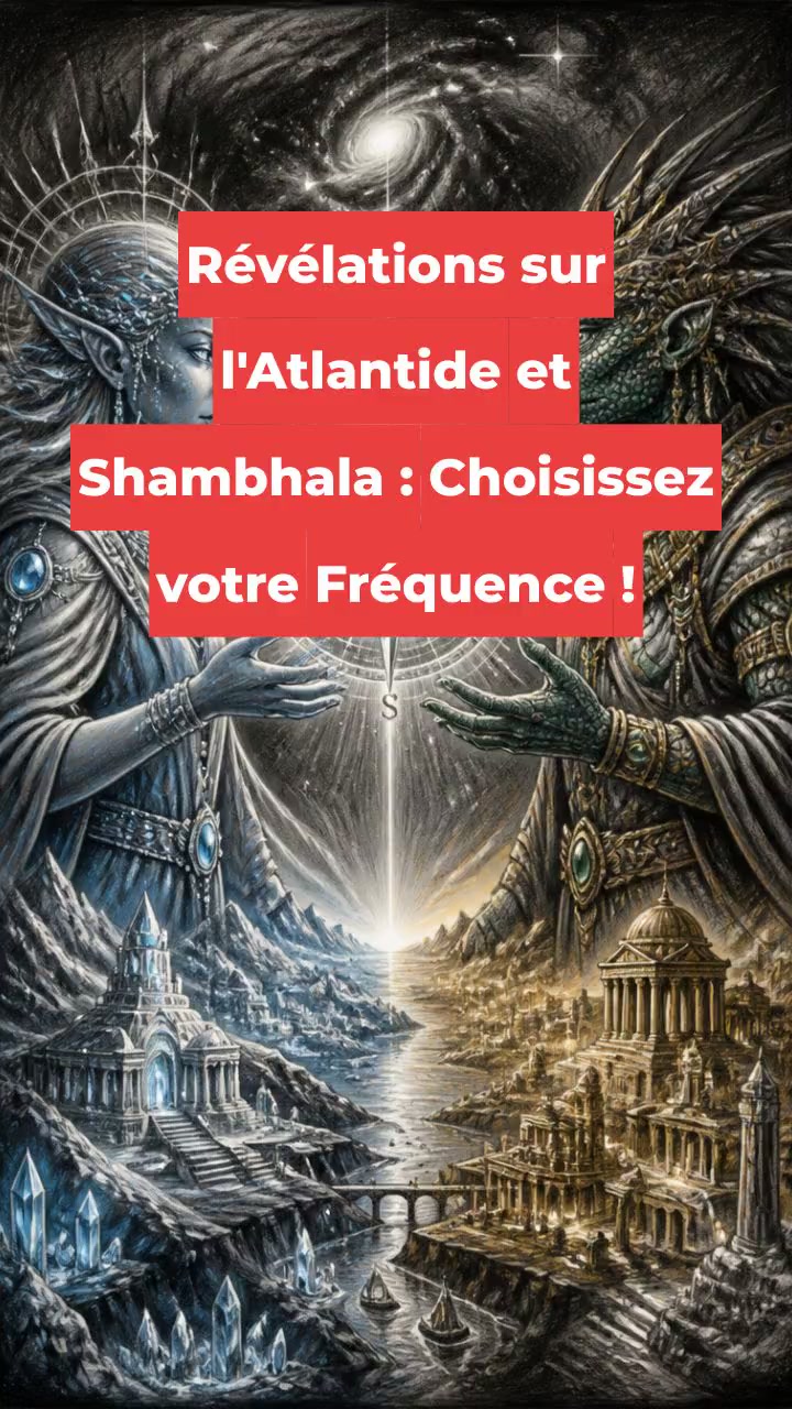 Révélations sur l'Atlantide et Shambhala : Choisissez votre Fréquence !