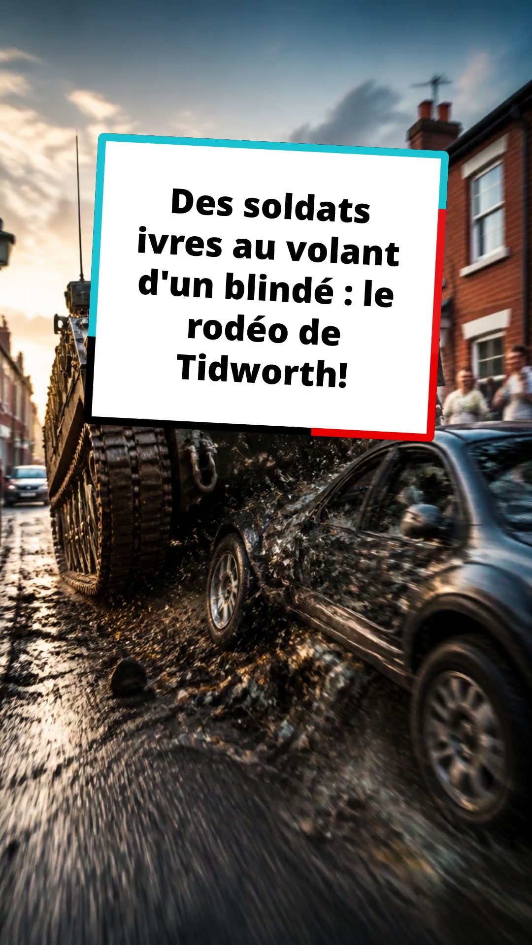 Des soldats ivres au volant d'un blindé : le rodéo de Tidworth!