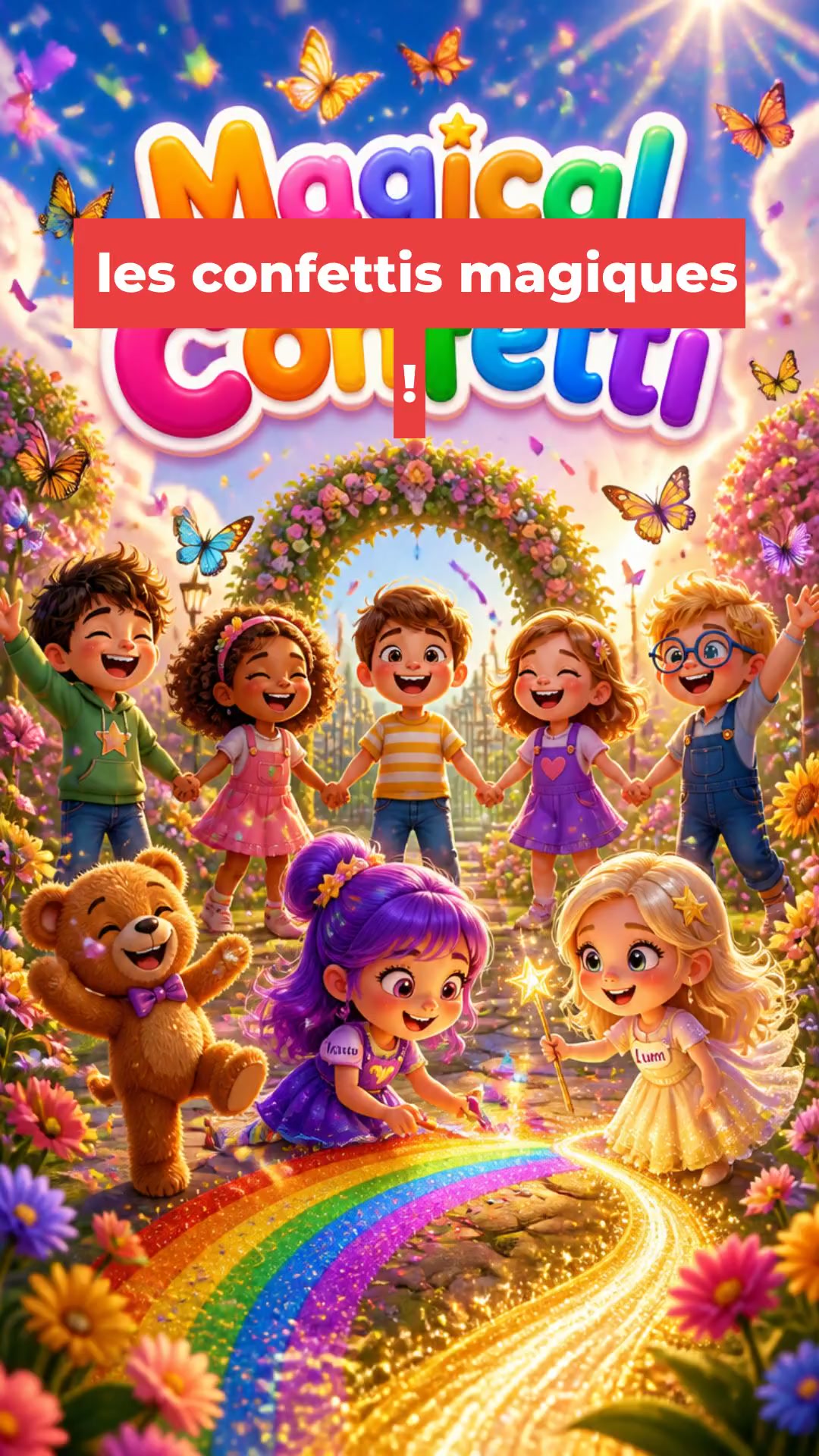 Vive les confettis magiques !