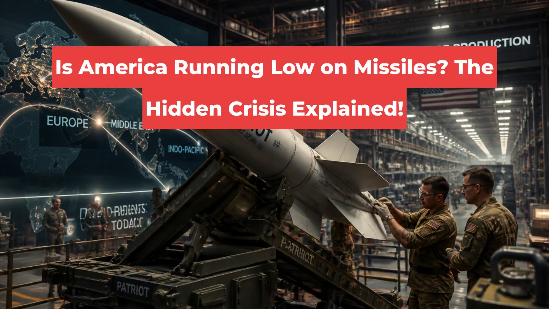 Is America Running Low on Missiles? The Hidden Crisis Explained!