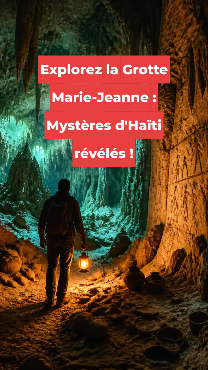 Explorez la Grotte Marie-Jeanne : Mystères d'Haïti révélés !