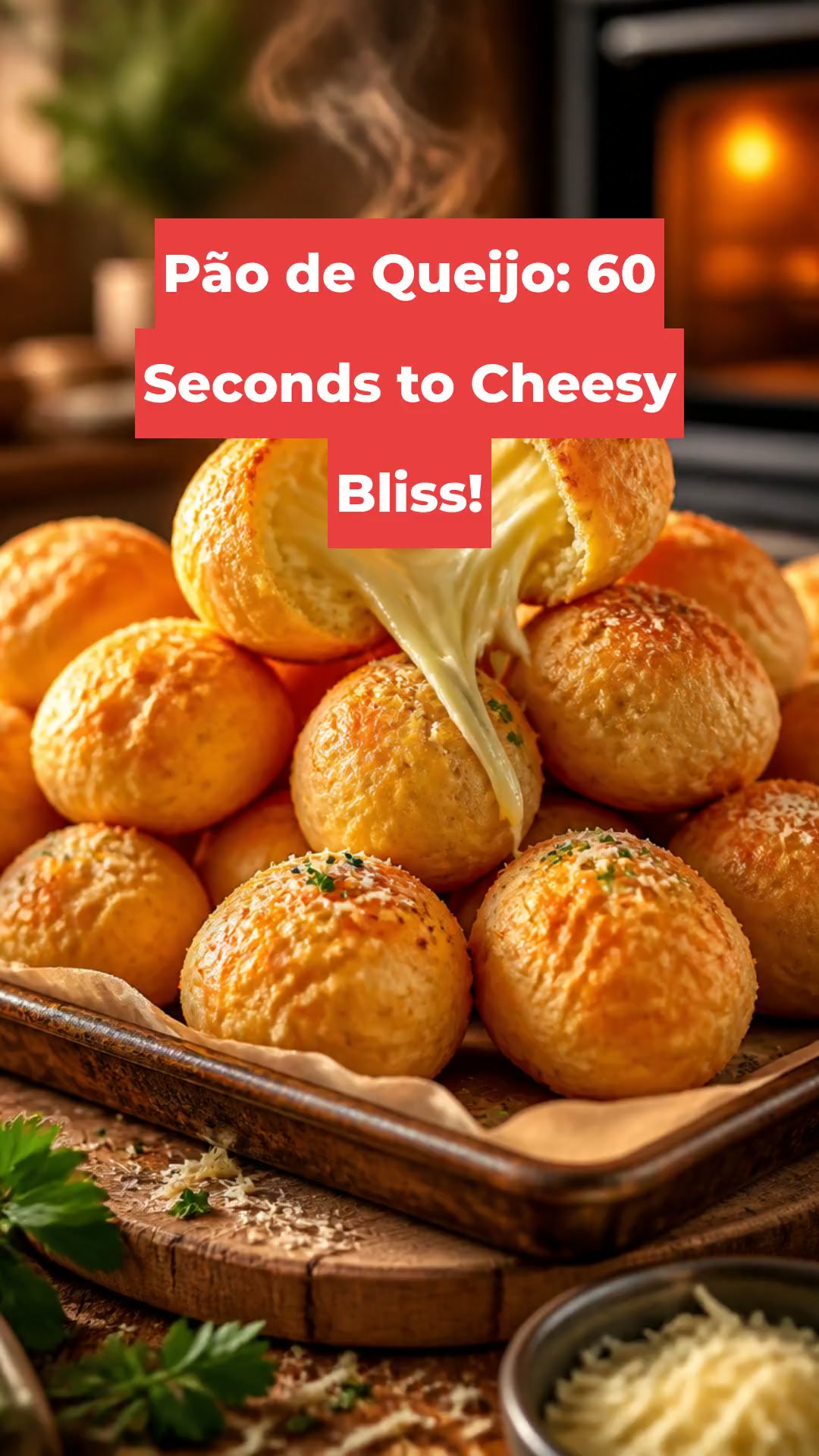 Pão de Queijo: 60 Seconds to Cheesy Bliss!