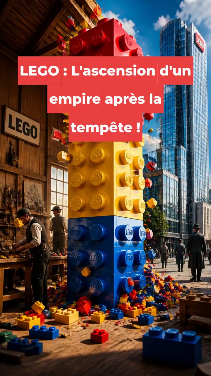 LEGO : L'ascension d'un empire après la tempête !